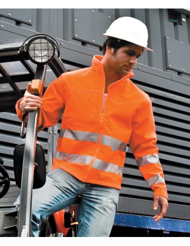 RES-R117X-High Vis Soft Shell Jacket